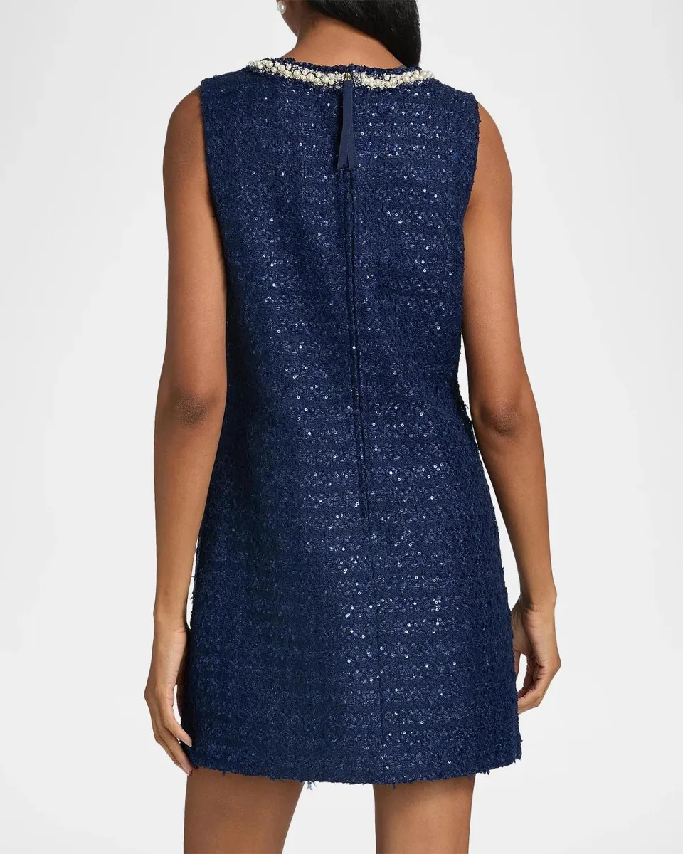 Lilly Pulitzer Ronan Metallic Tweed Romper | Thumbnail 3 Lilly Pulitzer Ronan Metallic Tweed Romper | Thumbnail 3