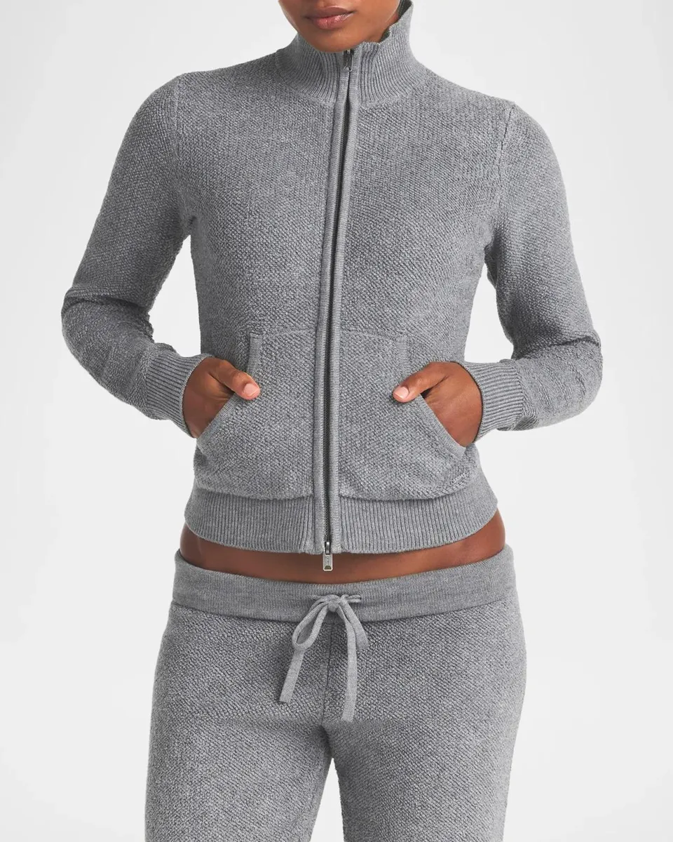 Skims Knit Zip-Up Jacket | Thumbnail 4 Skims Knit Zip-Up Jacket | Thumbnail 4