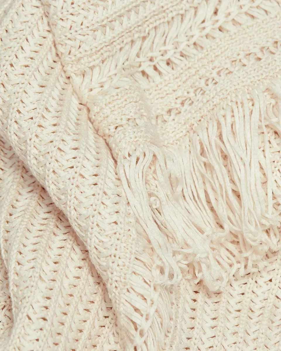Etoile Isabel Marant Azilis Cotton Fringe-Trim Sweater | Thumbnail 6