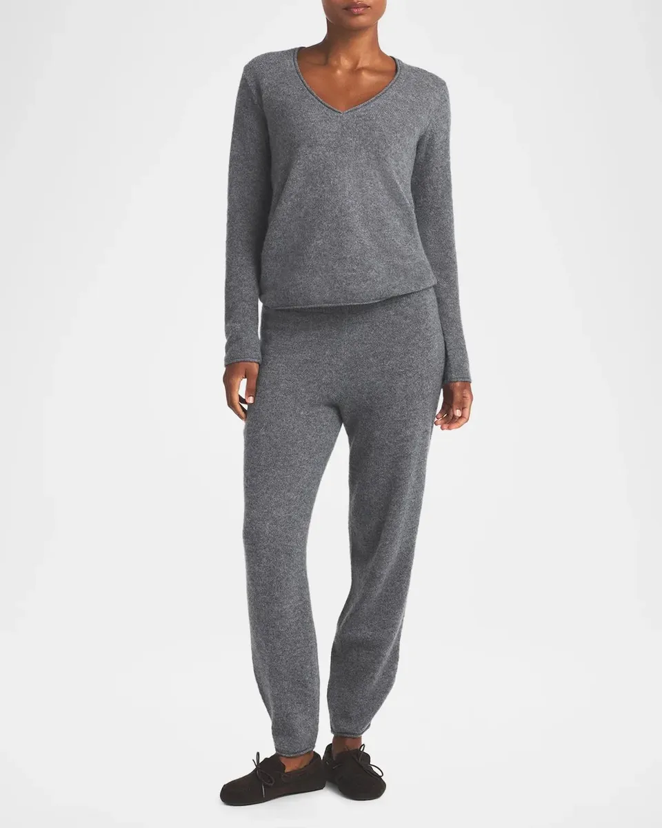 Skims Cashmere V-Neck Sweater | Thumbnail 2 Skims Cashmere V-Neck Sweater | Thumbnail 2