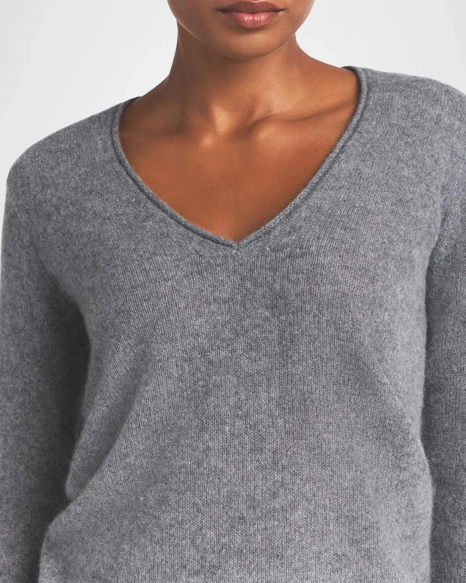 Skims Cashmere V-Neck Sweater | Thumbnail 4 Skims Cashmere V-Neck Sweater | Thumbnail 4