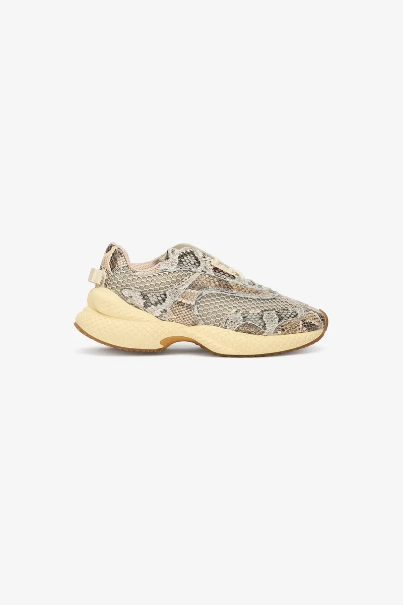 Roberto Cavalli Serpentine Snakeskin Print Leather Sneaker | Thumbnail 2 Roberto Cavalli Serpentine Snakeskin Print Leather Sneaker | Thumbnail 2