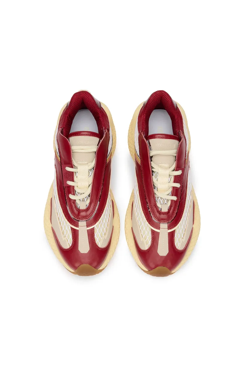Roberto Cavalli Serpentine Sneaker Red | Thumbnail 6