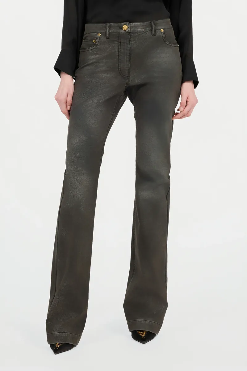 Roberto Cavalli Black Bootcut Jeans | Thumbnail 2