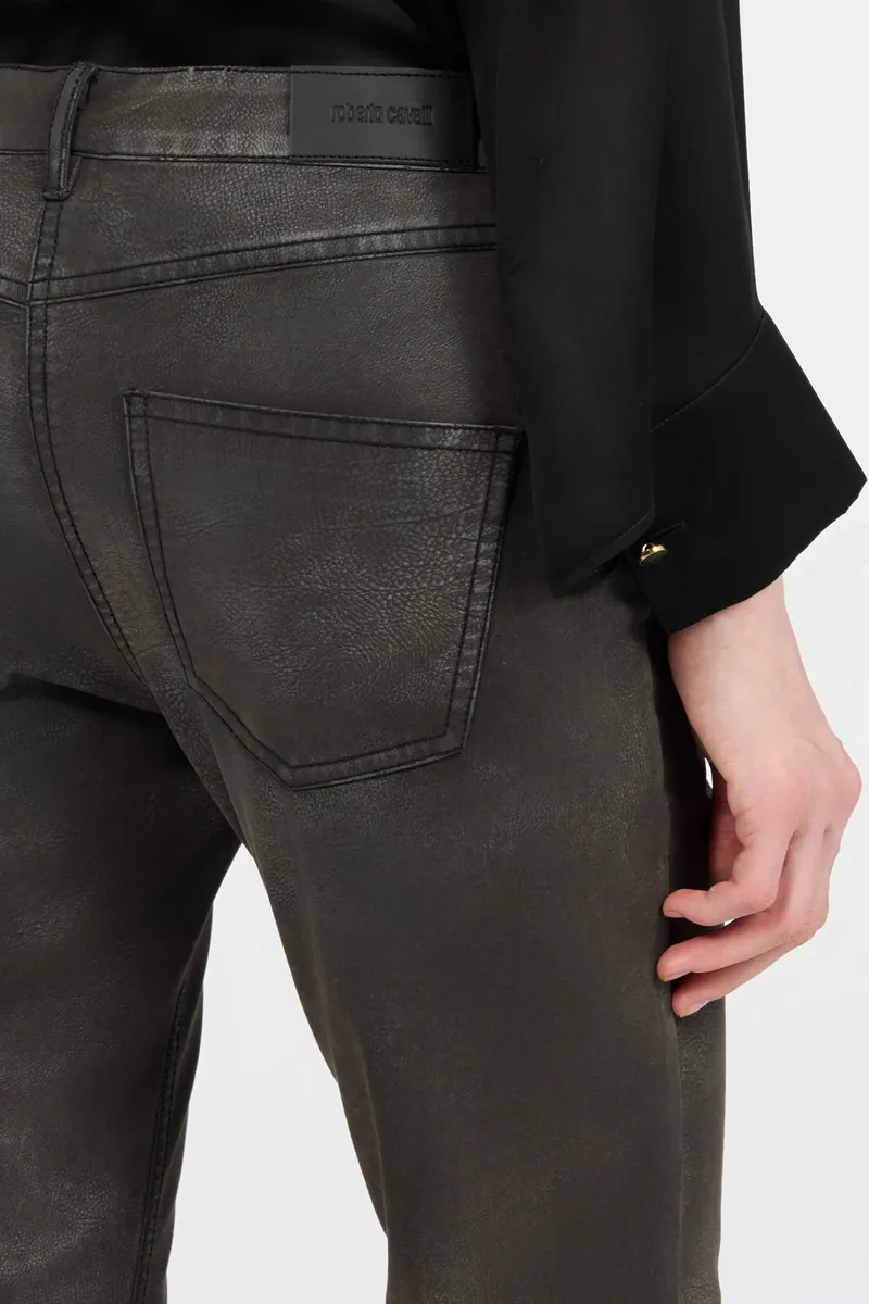 Roberto Cavalli Black Bootcut Jeans | Thumbnail 4