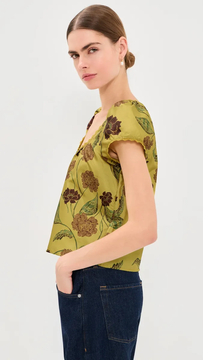 Madelynne Dahlia Top | Thumbnail 4 Madelynne Dahlia Top | Thumbnail 4