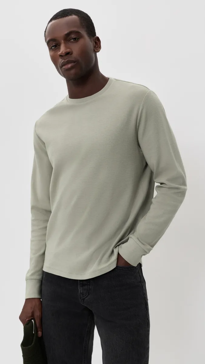 Frame Duo Fold Long Sleeve Tee | Thumbnail 2 Frame Duo Fold Long Sleeve Tee | Thumbnail 2