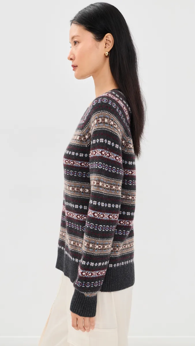 Sablyn Viv Relaxed Raglan Crew Neck Cashmere Sweater | Thumbnail 4 Sablyn Viv Relaxed Raglan Crew Neck Cashmere Sweater | Thumbnail 4