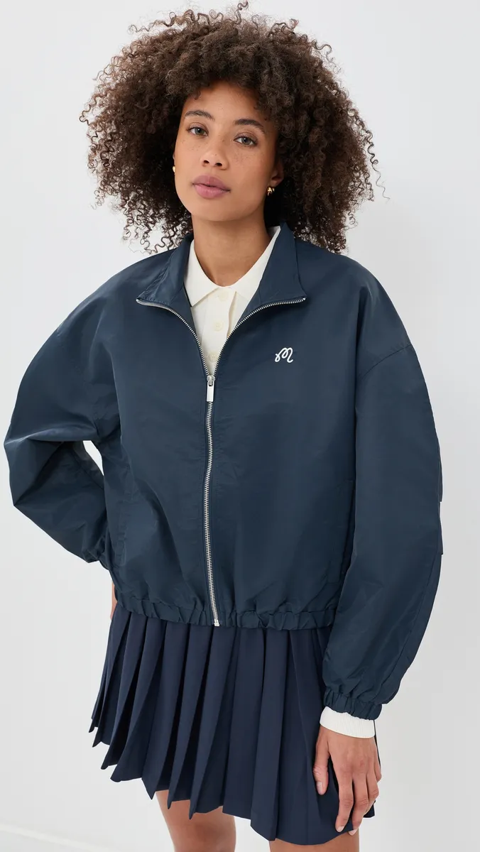 Malbon Delphine Script Bomber Jacket | Thumbnail 2 Malbon Delphine Script Bomber Jacket | Thumbnail 2