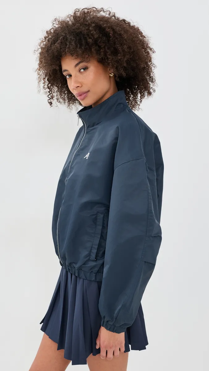 Malbon Delphine Script Bomber Jacket | Thumbnail 4 Malbon Delphine Script Bomber Jacket | Thumbnail 4
