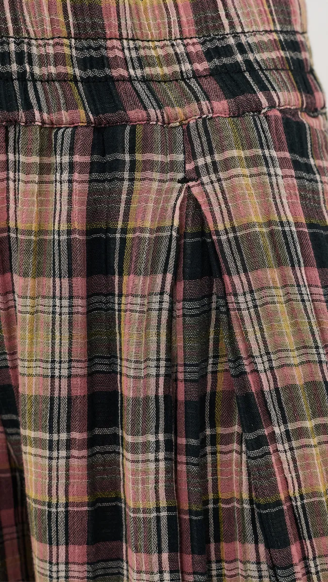 Free People Moonflower Plaid Balloon Pants | Thumbnail 6