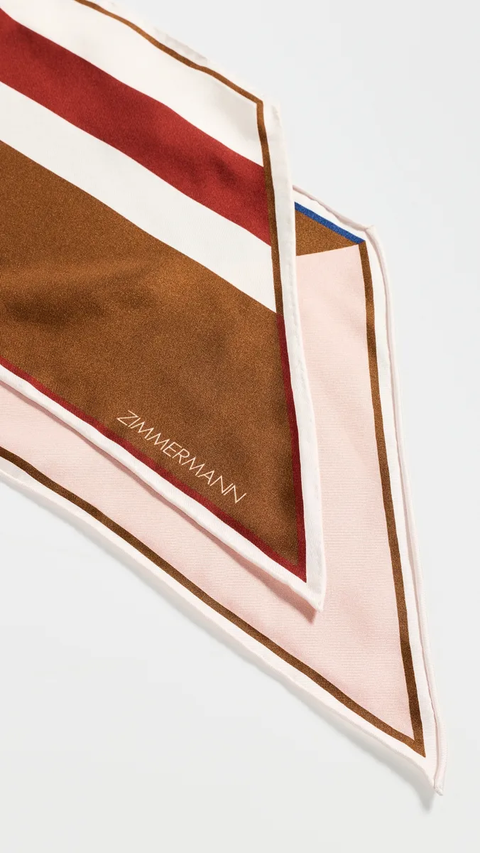 Zimmermann Printed Silk Neck Scarf | Thumbnail 5 Zimmermann Printed Silk Neck Scarf | Thumbnail 5