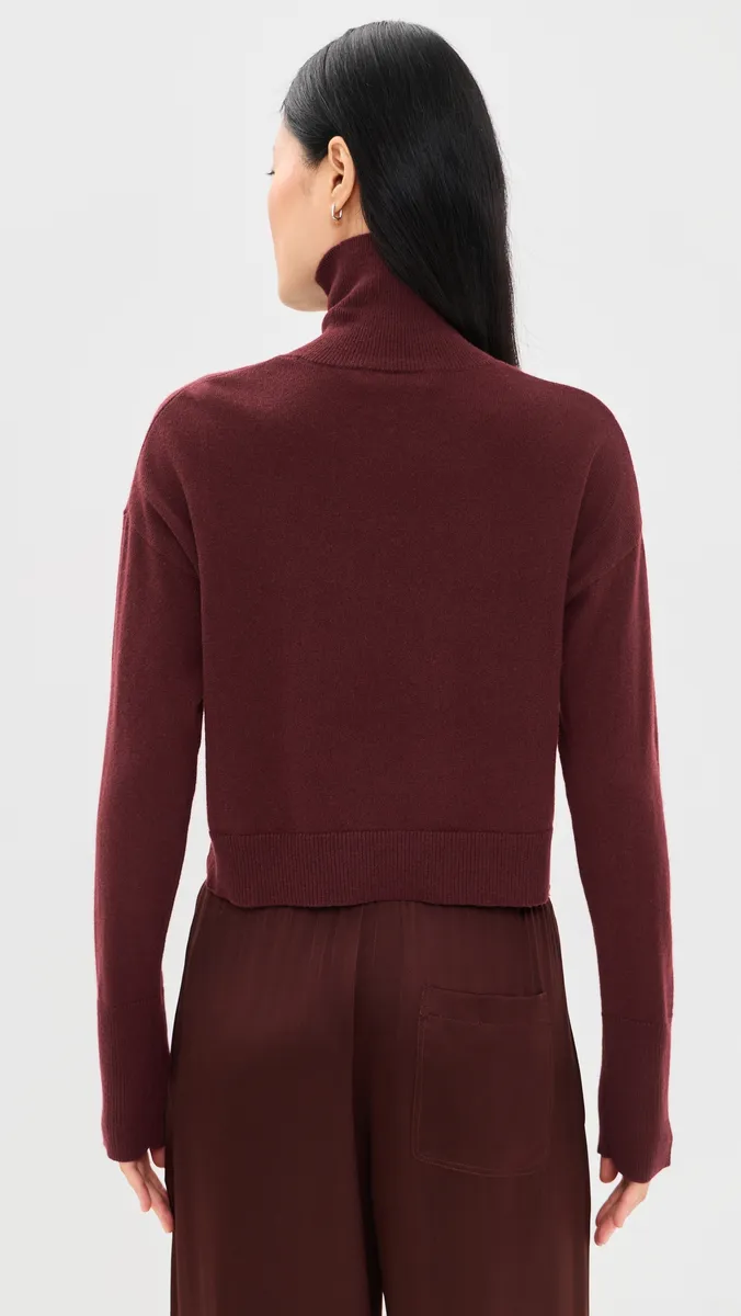 Sablyn Sable Cashmere Turtleneck Sweater | Thumbnail 3