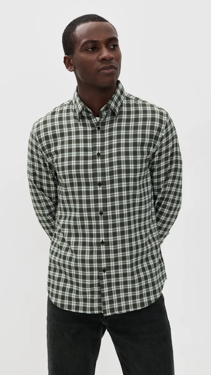 Faherty Soft Twill Movement Shirt | Thumbnail 2 Faherty Soft Twill Movement Shirt | Thumbnail 2