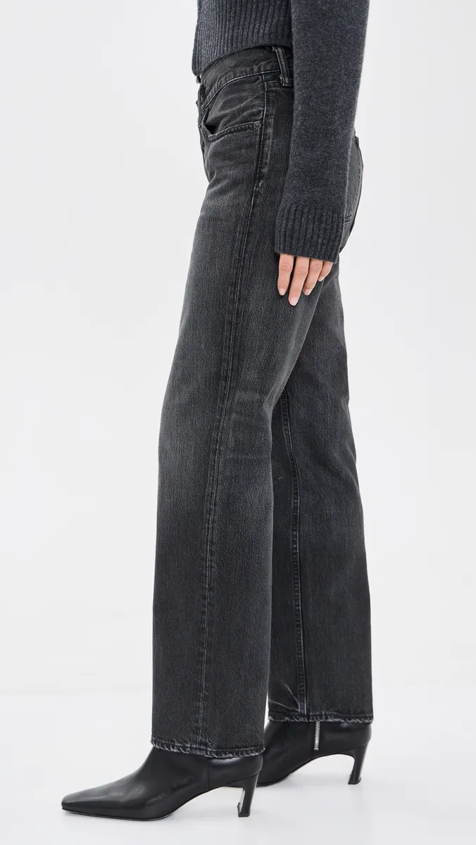 Moussy Vintage Irwin Straight Low Jeans | Thumbnail 4