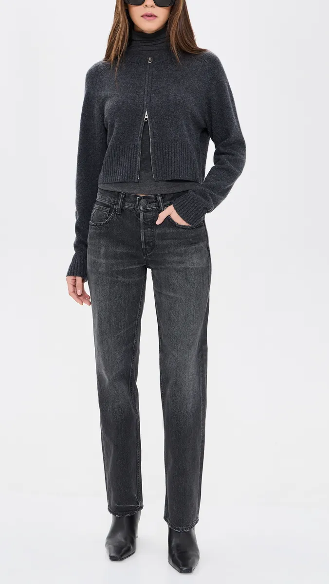 Moussy Vintage Irwin Straight Low Jeans | Thumbnail 5