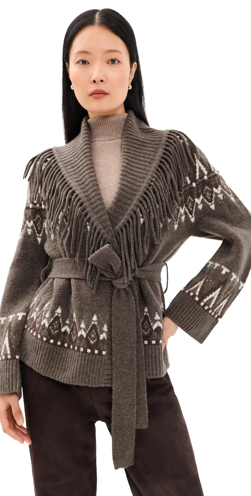 Simkhai Anaise Fair Isle Cardigan