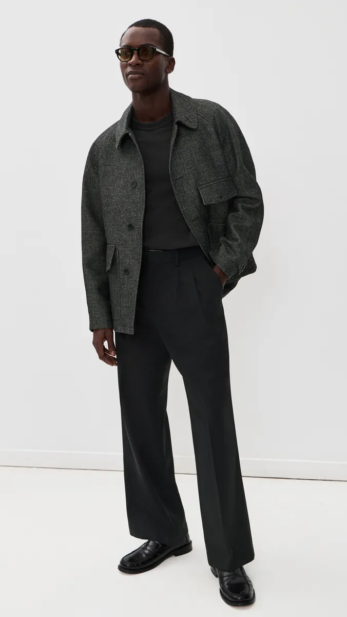 Knickerbocker Mill Shetland Wool & Linen Coat | Thumbnail 5 Knickerbocker Mill Shetland Wool & Linen Coat | Thumbnail 5