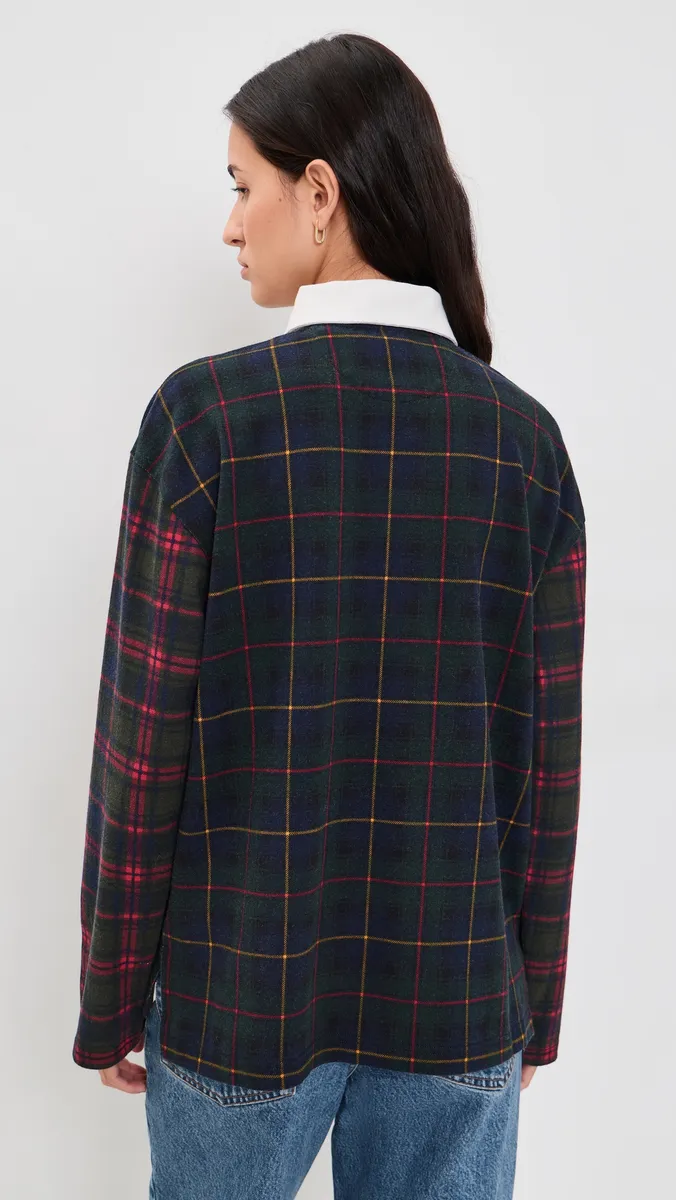 Polo Ralph Lauren Long Sleeve Collared Rugby Polo | Thumbnail 3
