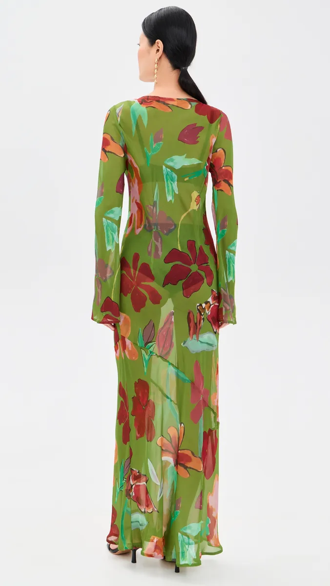 VRG GRL Luka Sheer Maxi Dress | Thumbnail 3 VRG GRL Luka Sheer Maxi Dress | Thumbnail 3