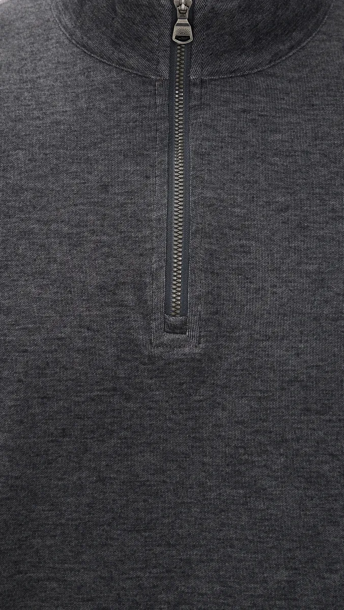 Faherty Knit Melange Quarter Zip Pullover | Thumbnail 6
