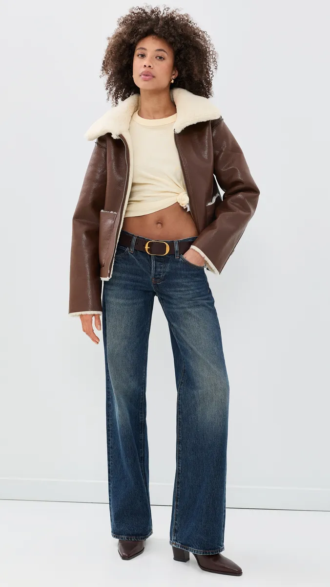 Z Supply Jensen Faux Leather Bomber Jacket | Thumbnail 5 Z Supply Jensen Faux Leather Bomber Jacket | Thumbnail 5