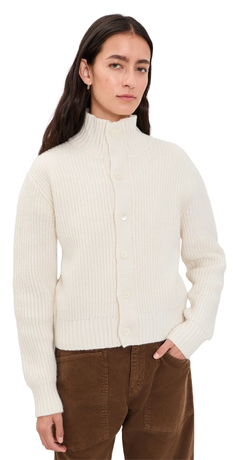 Dunst High Neck Cardigan