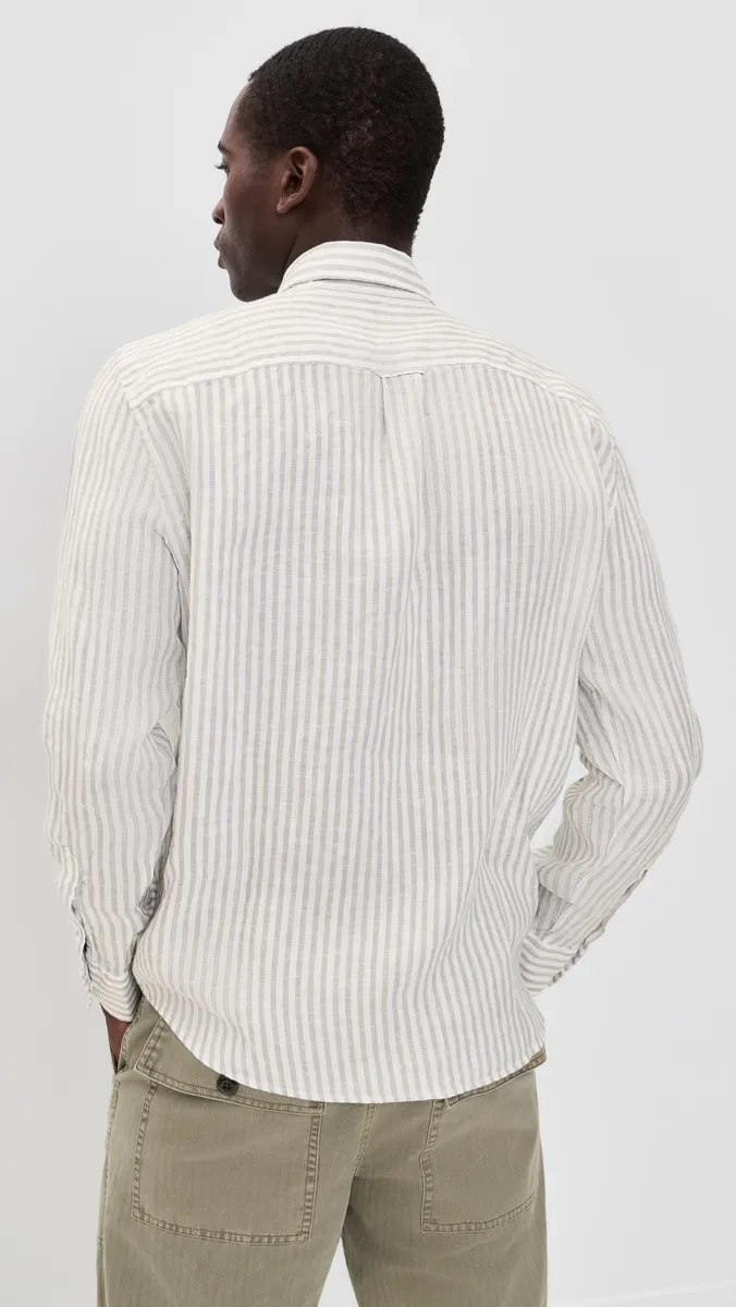Faherty Sunwashed Linen Shirt | Thumbnail 3 Faherty Sunwashed Linen Shirt | Thumbnail 3