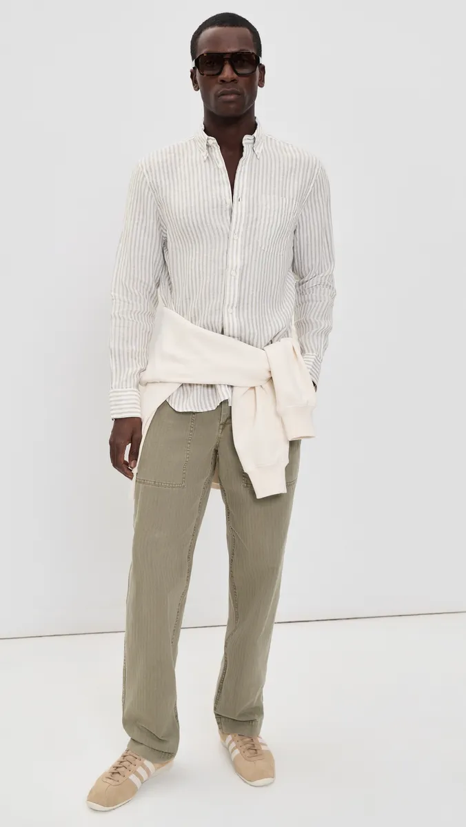 Faherty Sunwashed Linen Shirt | Thumbnail 5 Faherty Sunwashed Linen Shirt | Thumbnail 5