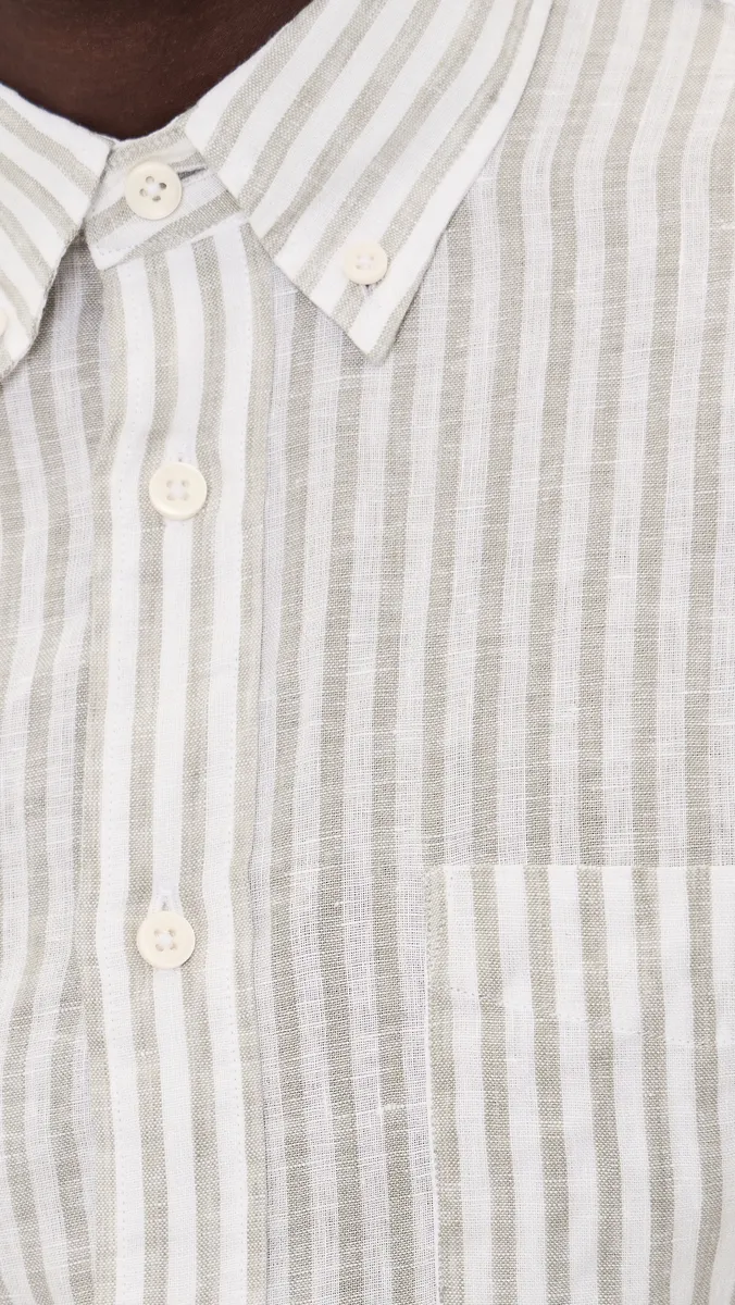 Faherty Sunwashed Linen Shirt | Thumbnail 6 Faherty Sunwashed Linen Shirt | Thumbnail 6