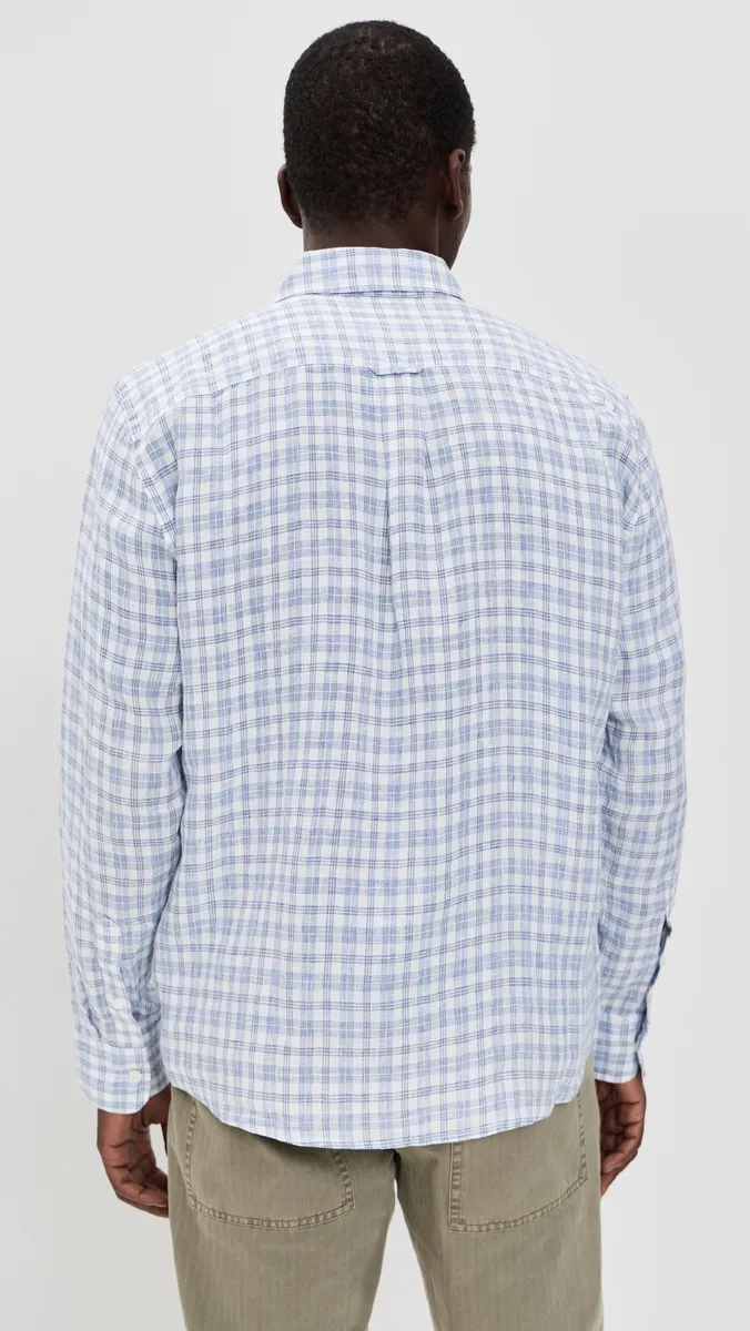 Faherty Sunwashed Linen Shirt | Thumbnail 3 Faherty Sunwashed Linen Shirt | Thumbnail 3