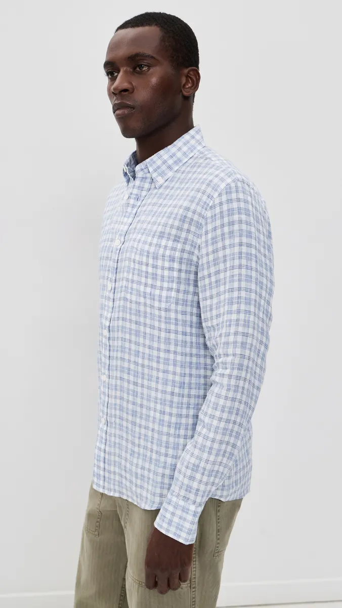 Faherty Sunwashed Linen Shirt | Thumbnail 4 Faherty Sunwashed Linen Shirt | Thumbnail 4