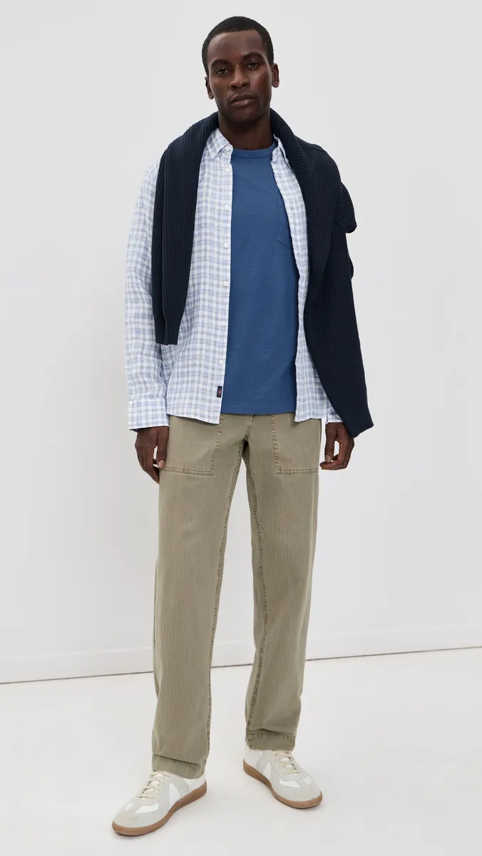 Faherty Sunwashed Linen Shirt | Thumbnail 5 Faherty Sunwashed Linen Shirt | Thumbnail 5