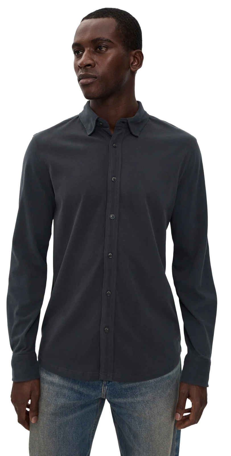 Marine Layer Luxe 250 Button Down Shirt
