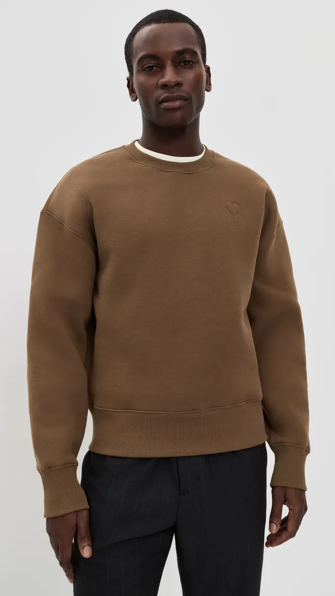AMI Embossed De Coeur Sweatshirt | Thumbnail 2 AMI Embossed De Coeur Sweatshirt | Thumbnail 2
