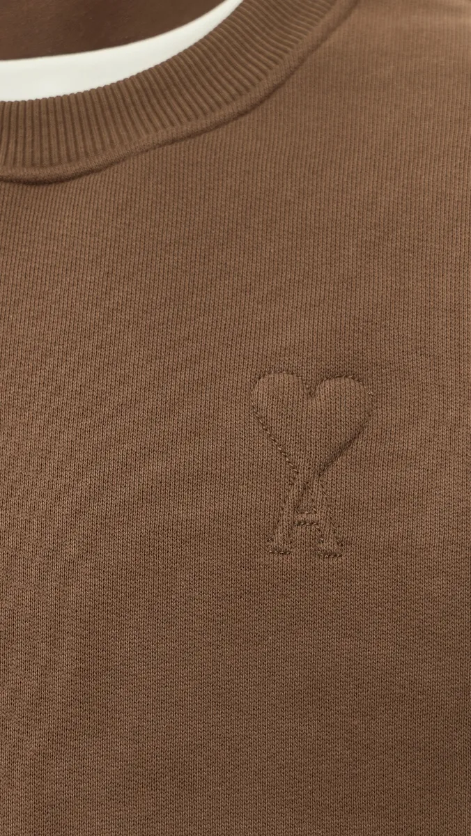 AMI Embossed De Coeur Sweatshirt | Thumbnail 6 AMI Embossed De Coeur Sweatshirt | Thumbnail 6