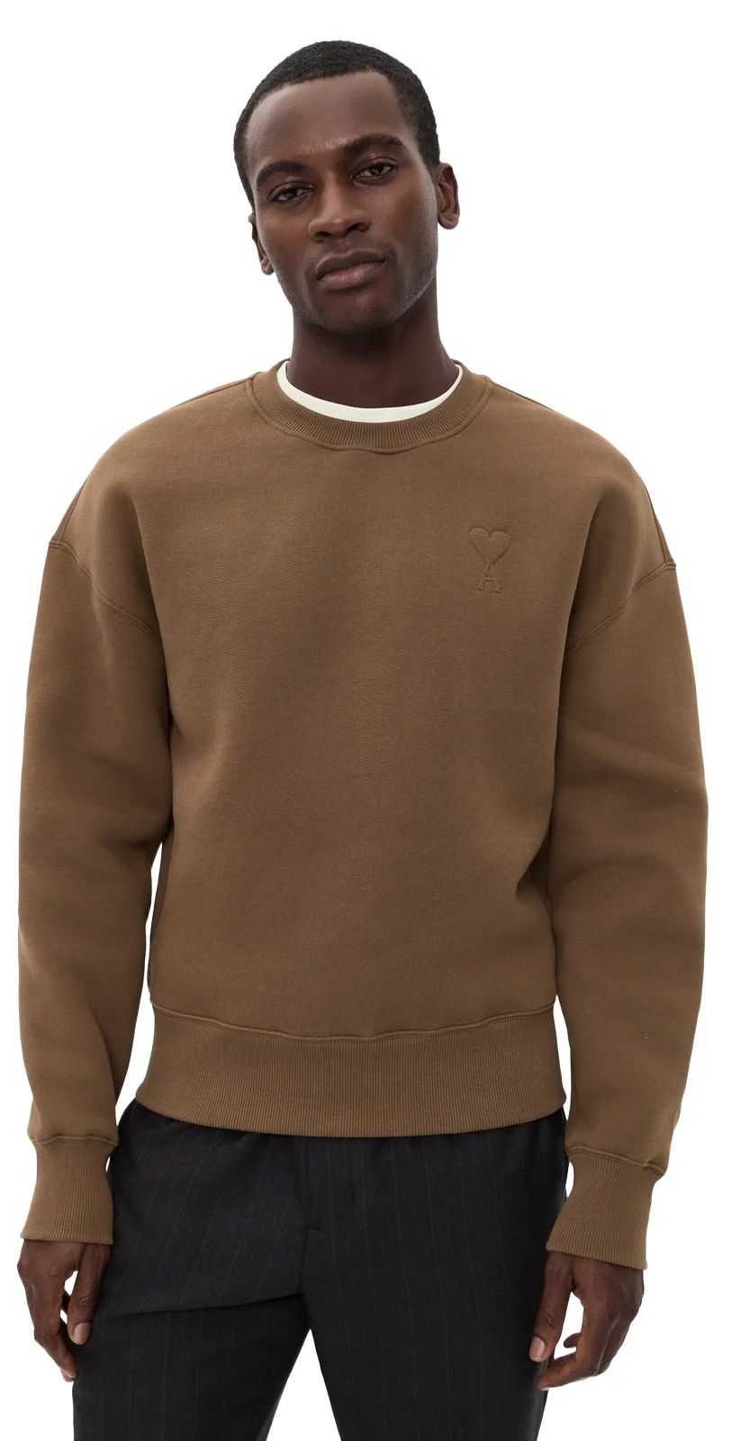 AMI Embossed De Coeur Sweatshirt