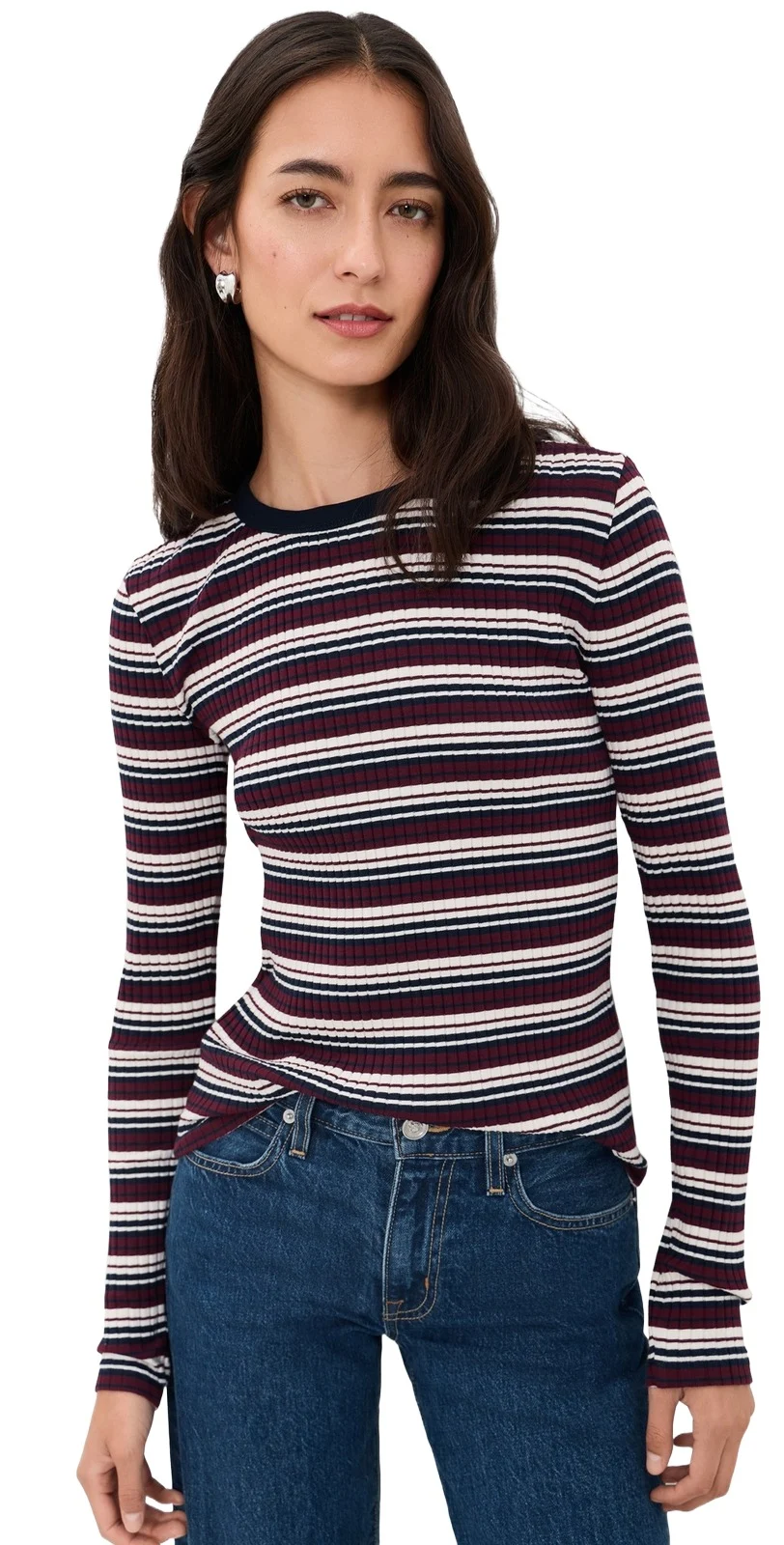 Madewell Ribbed Long-Sleeve Tee