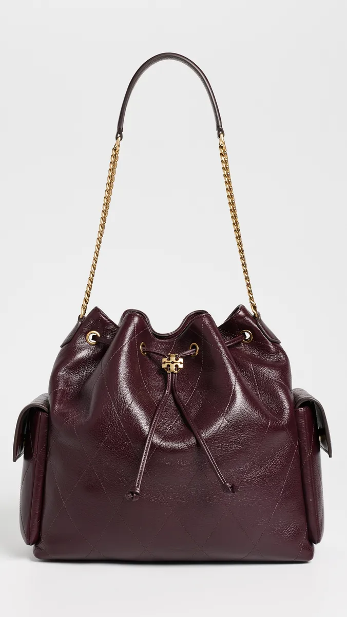 Tory Burch Charlie Quilted Large Drawstring Shoulder Bag | Thumbnail 2 Tory Burch Charlie Quilted Large Drawstring Shoulder Bag | Thumbnail 2