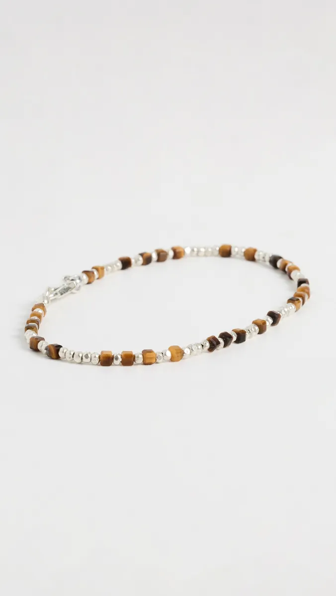 MAOR Tiger Eye Sterling Silver Bracelet | Thumbnail 2