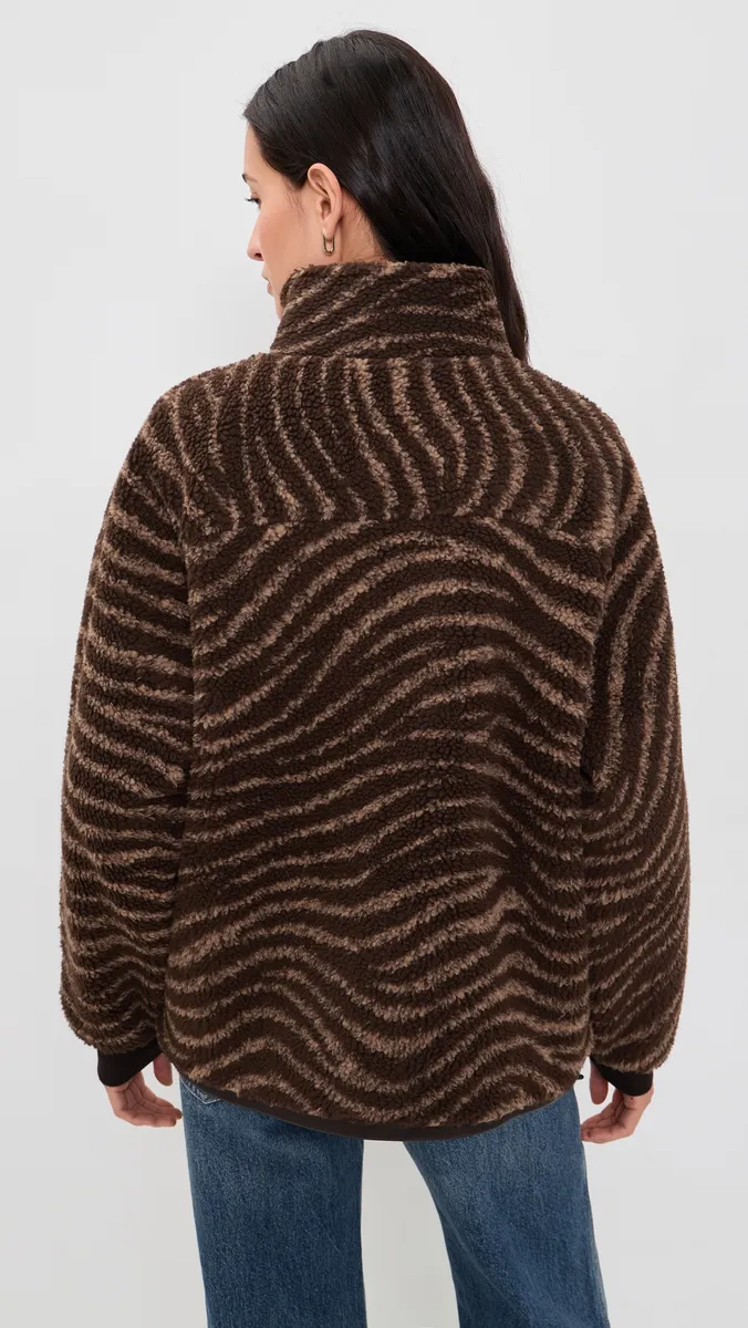 rag & bone Sun Sherpa Funnel Neck Jacket | Thumbnail 3 rag & bone Sun Sherpa Funnel Neck Jacket | Thumbnail 3