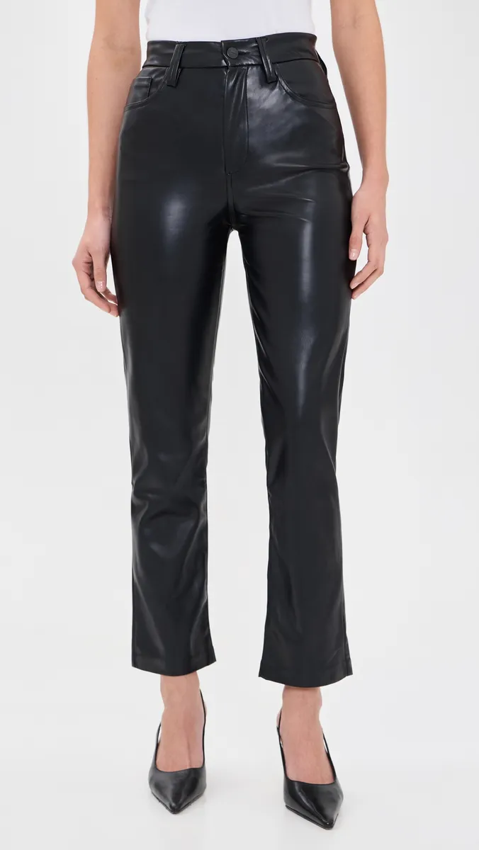Joe's Jeans The Lyra Slim Ankle Vegan Leather Pants | Thumbnail 2 Joe's Jeans The Lyra Slim Ankle Vegan Leather Pants | Thumbnail 2