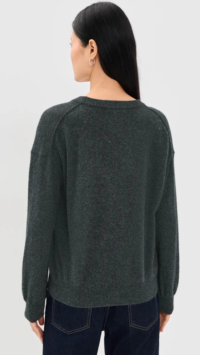 Sablyn Kinsley Cashmere Relaxed V Neck Sweater | Thumbnail 3 Sablyn Kinsley Cashmere Relaxed V Neck Sweater | Thumbnail 3