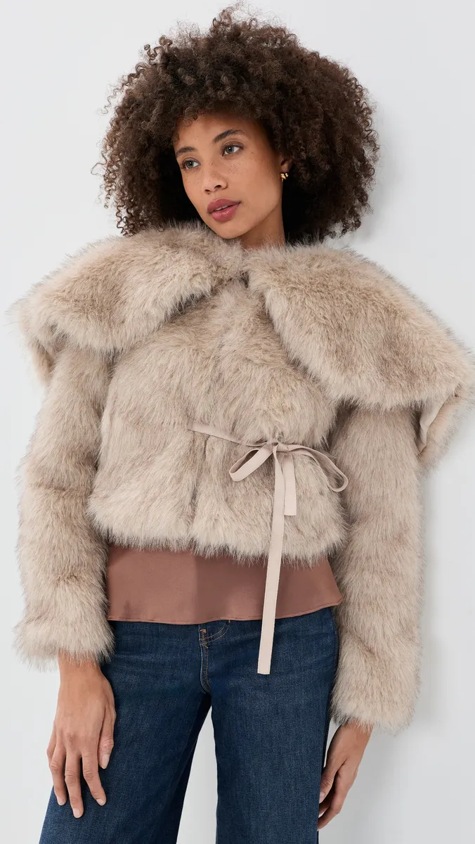 House of Sunny Gaia Faux Fur Jacket | Thumbnail 2 House of Sunny Gaia Faux Fur Jacket | Thumbnail 2