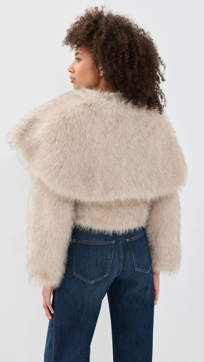 House of Sunny Gaia Faux Fur Jacket | Thumbnail 3 House of Sunny Gaia Faux Fur Jacket | Thumbnail 3
