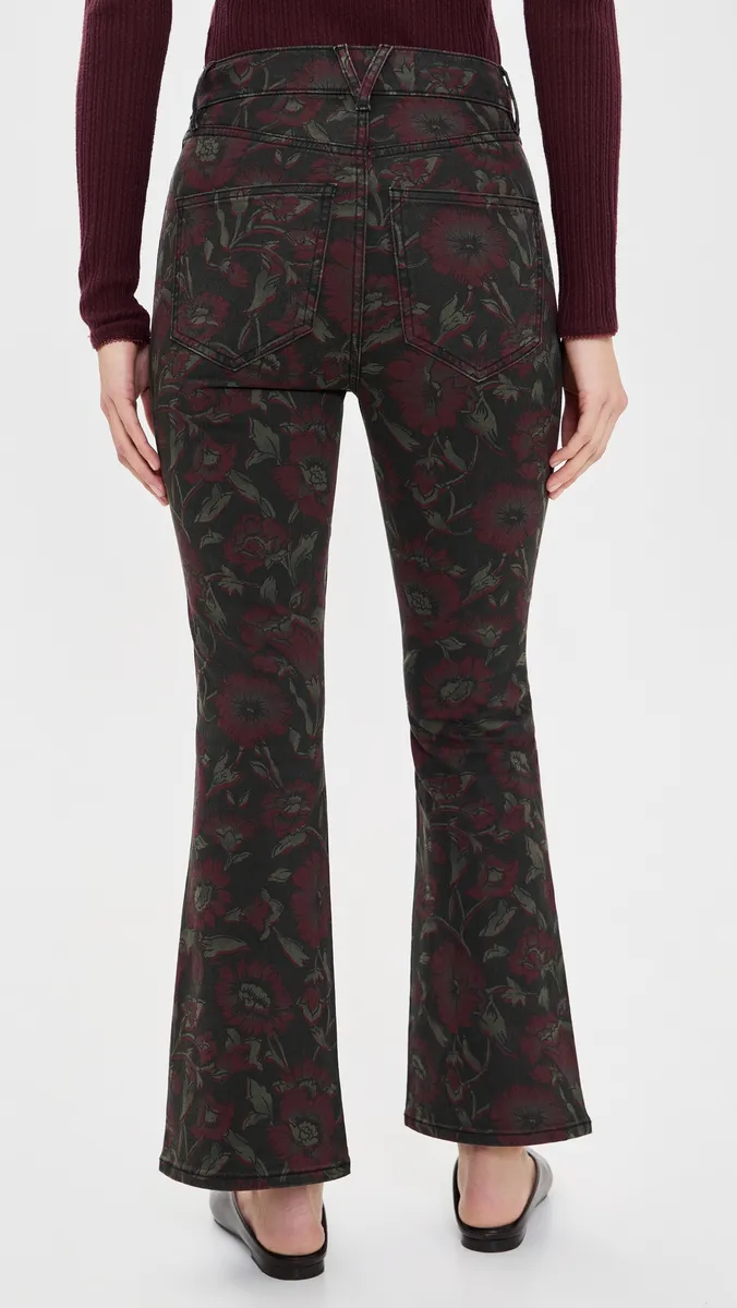 Veronica Beard Jean Carson Floral Jeans | Thumbnail 3 Veronica Beard Jean Carson Floral Jeans | Thumbnail 3