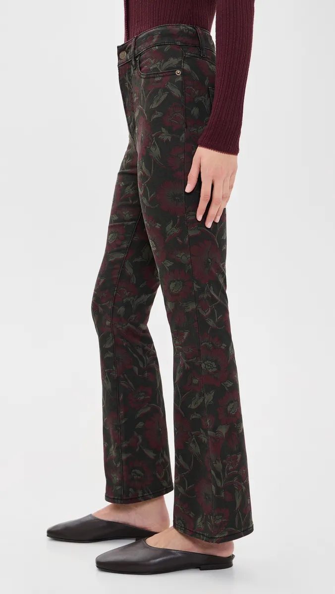 Veronica Beard Jean Carson Floral Jeans | Thumbnail 4 Veronica Beard Jean Carson Floral Jeans | Thumbnail 4