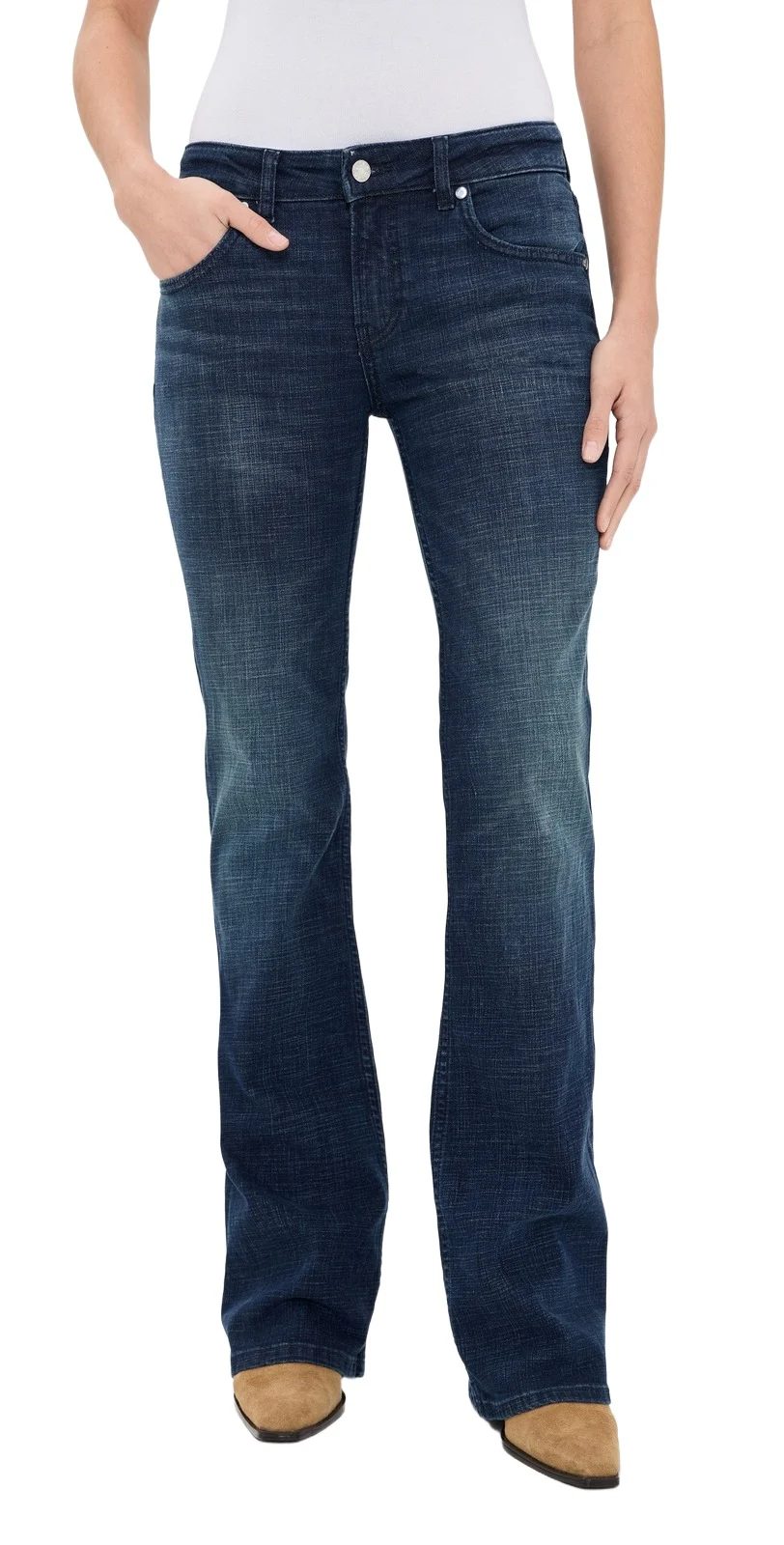 EB Denim Maria Slim Low Rise Bootcut Jeans
