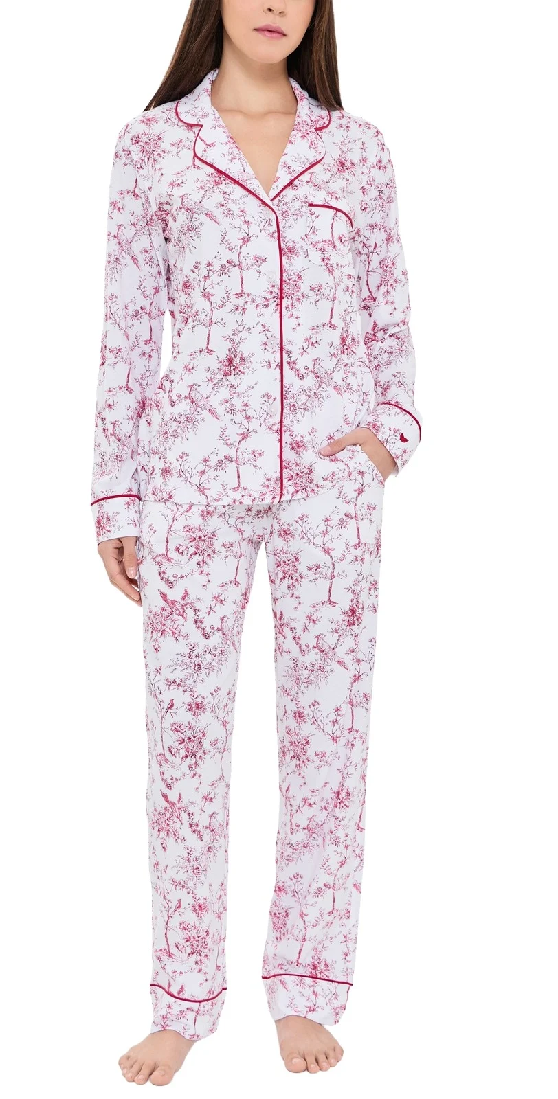 Petite Plume Pima Long Pajama Set