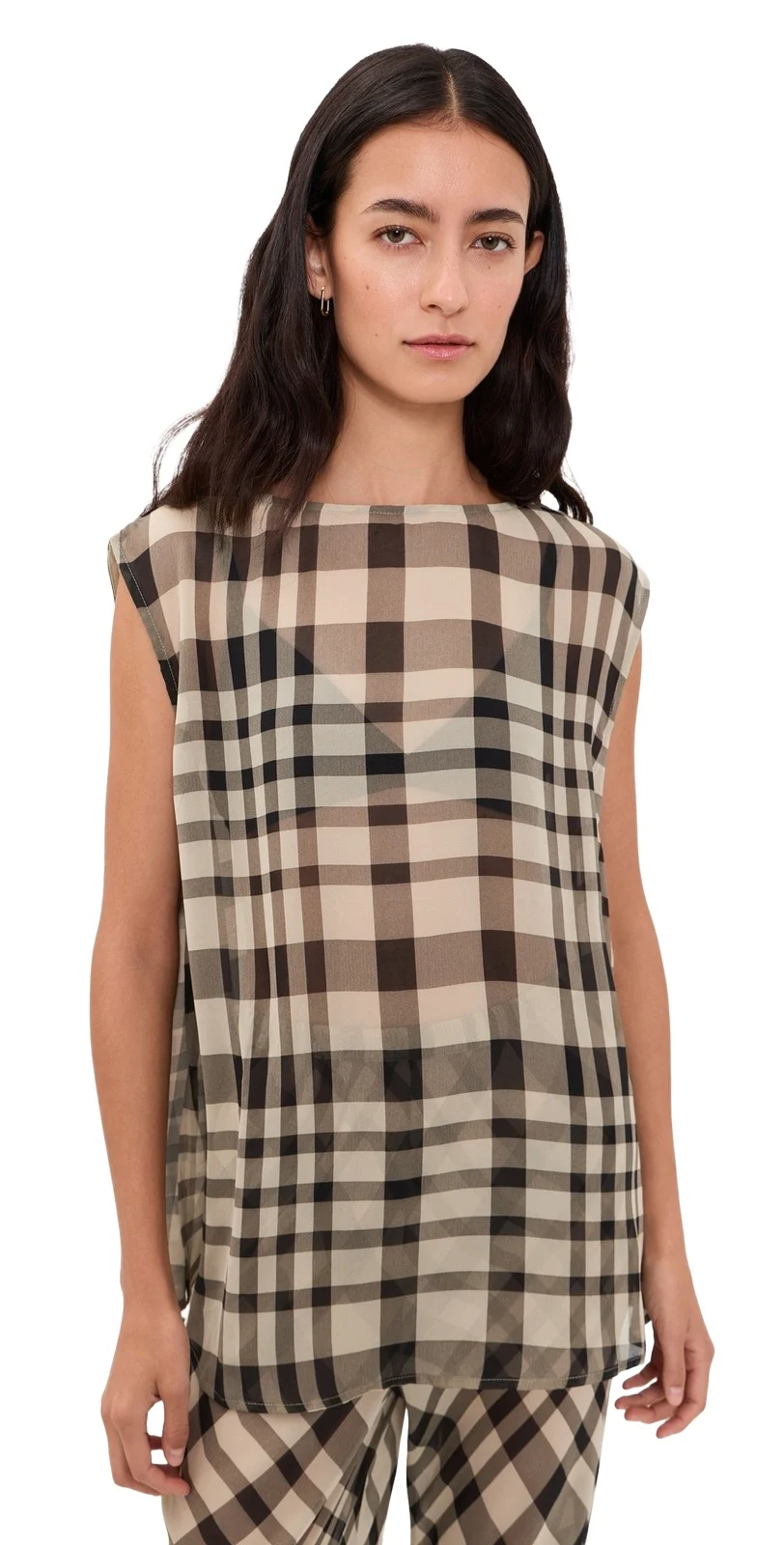 VRG GRL Solaire Sheer Claudie Top